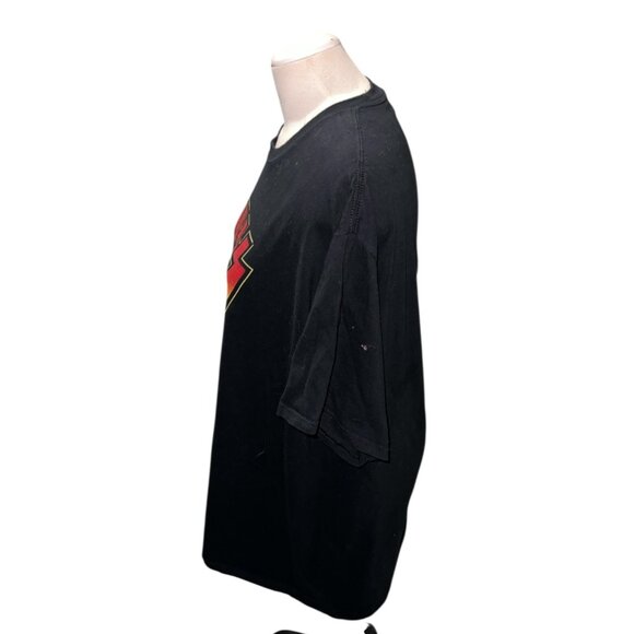 Retro Style Hiss Cat Parody Band Graphic T-Shirt 2XL Black Cotton Short Sleeve U - Picture 7 of 7